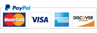 PayPal Credit Card Logos Mastercard Visa American Express Discover
