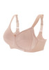Glamorise Soft Shoulders Everyday Comfort Wide-Strap Bra Cafe