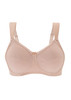 Glamorise Soft Shoulders Everyday Comfort Wide-Strap Bra Cafe
