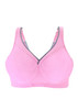 Brand-Name Bra 36C Magic-Lift Sport Seamless Wirefree Pink Lilac