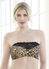 Glamorise Complete Comfort Strapless Stay-In-Place Bra Leopard