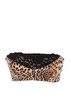 Glamorise Complete Comfort Strapless Stay-In-Place Bra Leopard