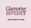 Glamorise Sport - Active Comfort Wrap Bra - Two bras in one…low impact sports and an all day comfort bra.