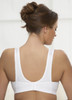 Glamorise Sport Active Comfort Wrap Yoga Low-Impact Sports Bra - Back View