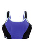 Glamorise Wonderwire Underwire High-Impact Sport Bra Purple