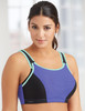 Glamorise Wonderwire Underwire High-Impact Sport Bra Purple