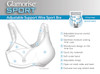 This sport bra has it all! Including, ADJUSTABLE BOUNCE CONTROL!