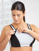 4 Levels of Adjustable Bounce Control! From Pilates to CrossFit, this bra has you covered. Stay cool and dry with high-tech moisture wicking. Double layers provide support for high-impact workouts and modesty.