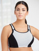 Glamorise Wonderwire Sport Underwire Sports Bra White