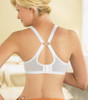 Glamorise Complete Comfort Plus Convertible Strap Stretch Lace Bra - Back View 1