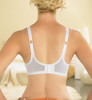 Glamorise Complete Comfort Plus Convertible Strap Stretch Lace Bra - Back View 2