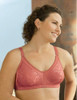 Glamorise Stretch Leisure Bra Coral - Exclusively Cup Size A & B