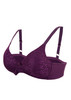 Glamorise Perfect A Cup Seamless Padded T-Shirt Bra Purple