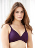 The wire free design, stretch straps and gorgeous gold hardware, complete this great look.