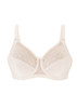 Glamorise Elegance Wonderwire Underwire Satin & Lace Bra Ivory