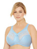 Glamorise Magic-Lift Minimizer Wirefree Bra Light Blue