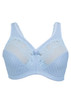 Glamorise Magic-Lift Minimizer Wirefree Bra Light Blue