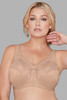 Bramour Madison. Magic-Lift By Glamorise. Wirefree Full-Figure Support Bra Nude.