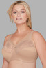 Bramour Madison. Magic-Lift By Glamorise. Wirefree Full-Figure Support Bra Nude.