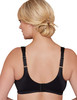 Bramour Madison. Magic-Lift By Glamorise. Wirefree Full-Figure Support Bra Black.