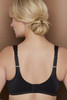 Bramour Madison. Magic-Lift By Glamorise. Wirefree Full-Figure Support Bra Black.