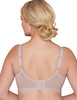 Bramour Chelsea By Glamorise. Wirefree Lace Bralette Bra Nude.