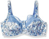 Bramour Soho. Wonderwire By Glamorise. Underwire Support Bra Allure Blue.