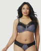 Bramour Soho. Wonderwire By Glamorise. Underwire Support Bra Black.