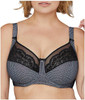 Bramour Soho. Wonderwire By Glamorise. Underwire Support Bra Black.