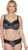 Bramour Soho. Wonderwire By Glamorise. Underwire Support Bra Black.