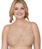 Bramour Soho. Wonderwire By Glamorise. Underwire Support Bra Nude.