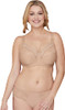 Bramour Soho. Wonderwire By Glamorise. Underwire Support Bra Nude.