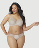 Bramour Soho. Wonderwire By Glamorise. Underwire Support Bra Nude.