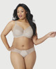 Bramour Soho. Wonderwire By Glamorise. Underwire Support Bra Nude.