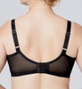 Bramour Tribeca. Wonderwire By Glamorise. Underwire Support Bra Black.