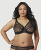 Bramour Nolita. Wonderwire By Glamorise. Underwire Support Bra Black.