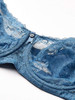 Bramour Nolita. Wonderwire By Glamorise. Underwire Support Bra Caribbean Blue.