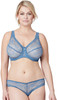 Bramour Nolita. Wonderwire By Glamorise. Underwire Support Bra Caribbean Blue.