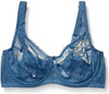 Bramour Nolita. Wonderwire By Glamorise. Underwire Support Bra Caribbean Blue.