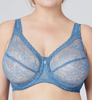 Bramour Nolita. Wonderwire By Glamorise. Underwire Support Bra Caribbean Blue.