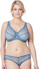 Bramour Nolita. Wonderwire By Glamorise. Underwire Support Bra Caribbean Blue.