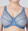 Bramour Nolita. Wonderwire By Glamorise. Underwire Support Bra Caribbean Blue.