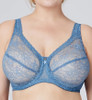 Bramour Nolita. Wonderwire By Glamorise. Underwire Support Bra Caribbean Blue.