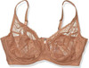 Bramour Nolita. Wonderwire By Glamorise. Underwire Support Bra Nude / Beige.