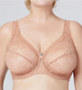 Bramour Nolita. Wonderwire By Glamorise. Underwire Support Bra Nude / Beige.