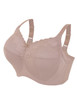 Brand-Name Bra 50D Comfort-Lift Support Geometric Lace Taupe