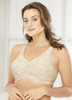 Glamorise Magic-Lift All-Over Lace Support Bra Cafe