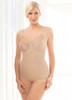 Glamorise Soft Shoulders Body Briefer Shaper 46B Comfort & Control Cafe