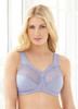 Cottony cups, sides and back keep you cool and comfortable, while the cotton-lined inner cushioned band provides incredible bust support and great shape.