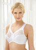 Cottony cups, sides and back keep you cool and comfortable, while the cotton-lined inner cushioned band provides incredible bust support and great shape.